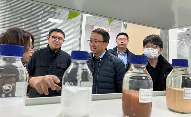 陕西监管局辅导一行光临高陵优德唯一官网产业园调研领导